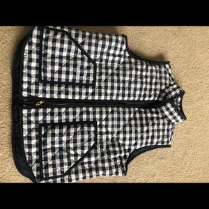 J. Crew plaid vest
